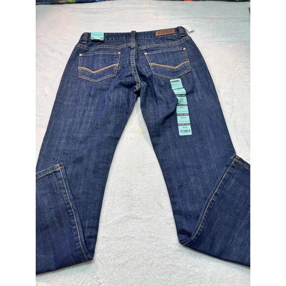 Rock and Roll Denim Men's Revolver Dark Wash Straight Jeans - Sz 30 X 32 - Picture 1 of 7